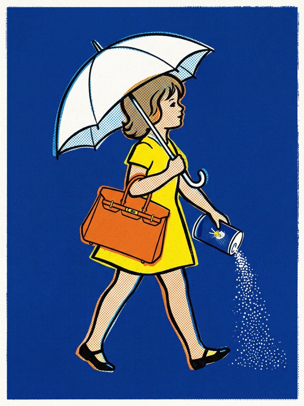 Some Nobody Artist Release 01 Sticker - Hermes Salt Girl - NWT